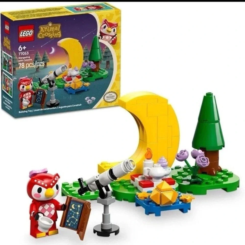 Animal Crossing Stargazing with Celeste Building Toy Lego 77053